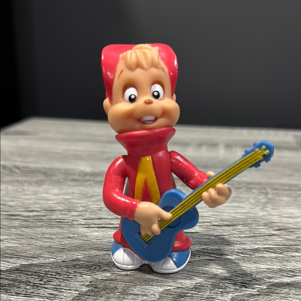 Alvin and the Chipmunks: Alvin with Guitar (1991) - Vintage Collectible Figure